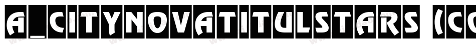 a_CityNovaTitulStars (COPY 1)字体转换